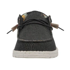 Wally Knit - Charcoal -Heydude Store 112474007 WALLY ECO SOX CHARCOAL LEFT 4
