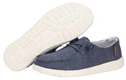 Heydude Hey Dude Chambray Navy & White Wendy Shoes 9 Heydude Hey Dude Chambray Navy & White Wendy Shoes -Heydude Store 121412526 WENDY CHAMBRAY NAVY WHITE 03 900x 2ad7a69a b0a5 4bee 9c54 d01349f99e20