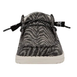Wendy Woven - Zebra Black Stripe -Heydude Store 121414740 WENDY ZEBRA BLACK STRIPE LEFT 4