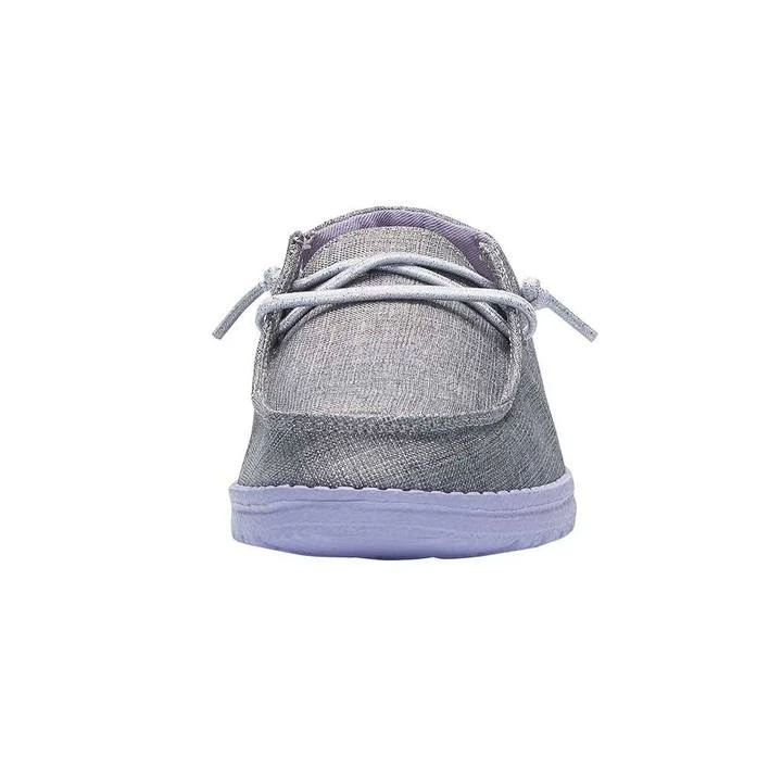 Heydude Hey Dude Wendy Youth Sparkling Grey Lilac 5 Heydude Hey Dude Wendy Youth Sparkling Grey Lilac - Image 3