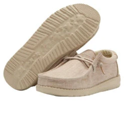 Wally Youth - Beige -Heydude Store 130130500 WALLY YOUTH BEIGE 03 fadbd66c 3c5b 4fa1 80d9 b93f544bfe5d