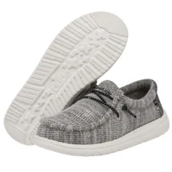 Wally Youth Stretch - Yin And Yang -Heydude Store 130133351 WALLY YOUTH STRETCH YIN YANG LEFT 3 1