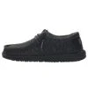 Wally Youth - Black 2 Wally Youth - Black -Heydude Store 130134900 WALLY YOUTH BLACK 01 900