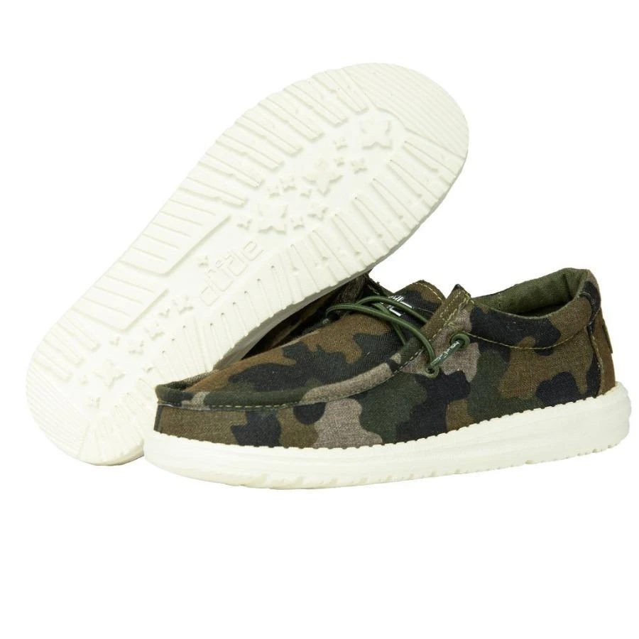 Heydude Hey Dude Wally Linen Camo 5 Heydude Hey Dude Wally Linen Camo - Image 3