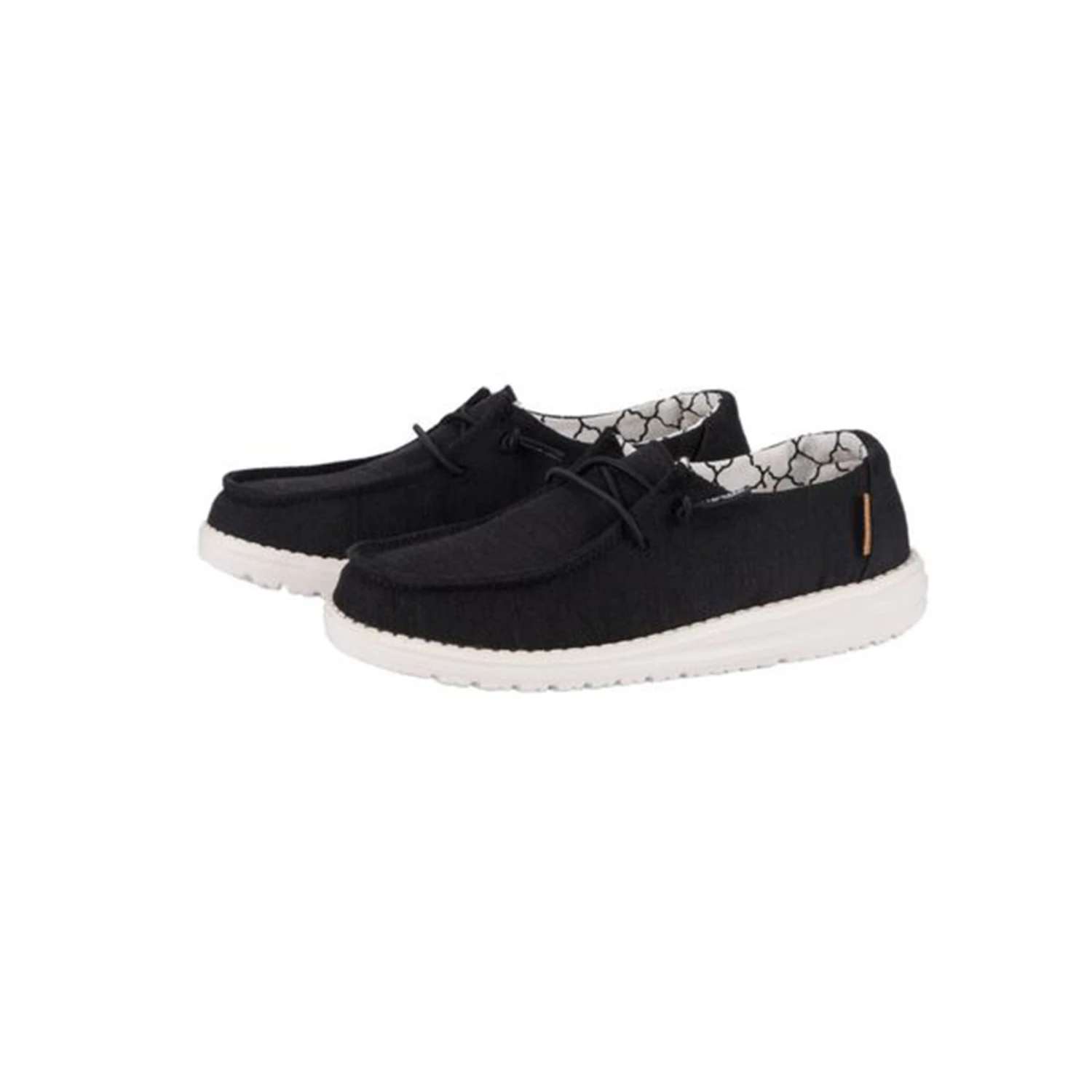 Heydude Hey Dude Wendy Toddler Linen Black Kid's Casual Shoe 4 Heydude Hey Dude Wendy Toddler Linen Black Kid's Casual Shoe - Image 2