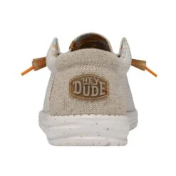 Heydude Hey Dude Men's Wally Eco Sox Tofu -Heydude Store 40008 2BJ WALLYSTRETCH TOFU LEFTBACK