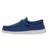 Wally Slub Canvas - True Blue -Heydude Store 40009 428 WALLYSLUBCANVAS TRUEBLUE LEFTSIDE