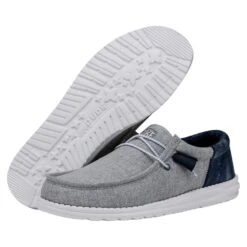 Wally Funk Tie Dye - Indigo -Heydude Store 40012 4ME WALLYFUNKTIEDYE INDIGO PAIRBOTTOM