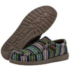 Wally Serape - Blue Canyon 10 Wally Serape - Blue Canyon -Heydude Store 40017 9BK WALLY SERAPE BLUE CANYON LEFT 3