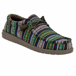 Heydude Hey Dude Wally Serape Blue Canyon -Heydude Store 40017 9BK WALLYSERAPE BLUECANYON RIGHTANGLE
