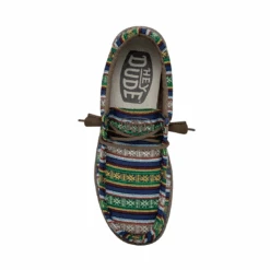 Heydude Hey Dude Wally Serape Blue Canyon -Heydude Store 40017 9BK WALLYSERAPE BLUECANYON RIGHTTOP