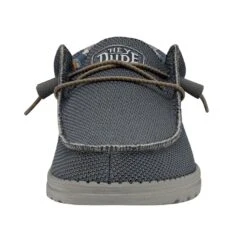 Wally Sox Triple Needle - Blue Shadow -Heydude Store 40020 3US WALLYSOXTRIPLENEEDLE BLUESHADOW LEFTFRONT