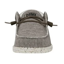 Wally Stitch - Teak -Heydude Store 40021 1IU WALLYSTITCH TEAK LEFTFRONT