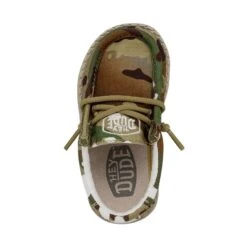 Wally Toddler Camouflage - Multi Camo -Heydude Store 40027 9CQ WALLYTODDLERCAMOUFLAGE MULTICAMO LEFTTOP