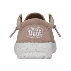Wally Toddler Slub Canvas - Tan -Heydude Store 40029 265 WALLYTODDLERSLUBCANVAS TAN LEFTBACK