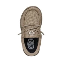 Wally Toddler Funk Mono - Caramel -Heydude Store 40030 22E WALLYTODDLERFUNKMONO CARAMEL LEFTTOP