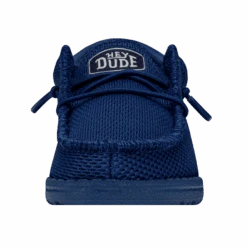 Wally Toddler Funk Mono - True Blue -Heydude Store 40030 428 WALLYTODDLERFUNKMONO TRUEBLUE LEFTFRONT