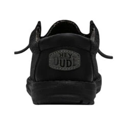 Wally Youth - Basic Black -Heydude Store 40041 001 WALLY YOUTH BASIC BLACK LEFT 5