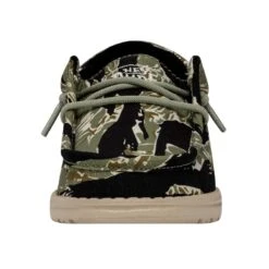 Wally Youth Camouflage - Tiger Stripe Camo -Heydude Store 40042 9CJ WALLYYOUTHCAMOUFLAGE TIGERSTRIPECAMO LEFTFRONT