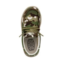 Wally Youth Camouflage - Multi Camo 13 Wally Youth Camouflage - Multi Camo -Heydude Store 40042 9CQ WALLYYOUTHCAMOUFLAGE MULTICAMO LEFTTOP