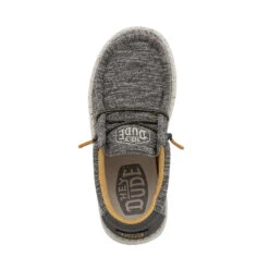 Wally Youth Stretch - Taupe 13 Wally Youth Stretch - Taupe -Heydude Store 40050 214 WALLY YOUTH STRETCH TAUPE LEFT 6 1