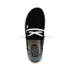 Wendy Boho - Black -Heydude Store 40054 001 WENDY BOHO BLACK LEFT 6