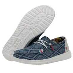 Wendy Boho - True Blue -Heydude Store 40054 428 WENDY BOHO TRUE BLUE LEFT 3