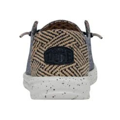 Wendy Chambray - Lapis Blue -Heydude Store 40059 4MG WENDY CHAMBRAY WOVEN LAPIS BLUE LEFT 5