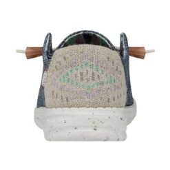 Wendy Knit II - Blue Denim -Heydude Store 40061 429 WENDYKNITII BLUEDENIM LEFTBACK