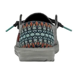 Wendy Flora - Tulip Grey -Heydude Store 40064 1JA WENDYFLORA TULIPGREY LEFTBACK