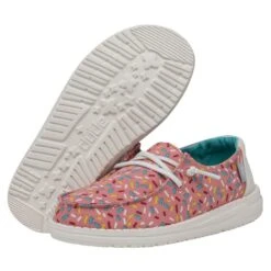 Wendy Youth - Birthday Pink Sprinkles -Heydude Store 40069 6UO WENDYYOUTHBIRTHDAY PINKSPRINKLES PAIRBOTTOM