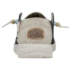 Wendy Fringe - Carbon -Heydude Store 40071 0YK WENDYFRINGE CARBON LEFTBACK