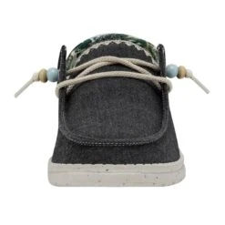 Wendy Fringe - Carbon -Heydude Store 40071 0YK WENDYFRINGE CARBON LEFTFRONT