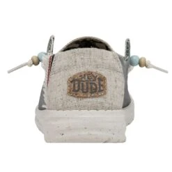 Wendy Fringe - Indigo -Heydude Store 40071 4ME WENDYFRINGE INDIGO LEFTBACK