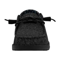 Wendy Sox Micro - Total Black -Heydude Store 40078 0XJ WENDY SOX MICRO TOTAL BLACK LEFT 4