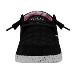 Wendy Stretch Boho Fleur - Crow -Heydude Store 40082 0YP WENDYSTRETCHBOHOFLUER CROW LEFTFRONT