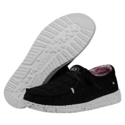 Wendy Stretch Boho Fleur - Crow -Heydude Store 40082 0YP WENDYSTRETCHBOHOFLUER CROW PAIRBOTTOM