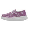 Wendy Youth Rise Eyelet - Violet 2 Wendy Youth Rise Eyelet - Violet -Heydude Store 40108 508 WENDY YOUTH RISE EYELET VIOLET LEFT 1