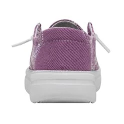 Wendy Youth Rise Eyelet - Violet 12 Wendy Youth Rise Eyelet - Violet -Heydude Store 40108 508 WENDY YOUTH RISE EYELET VIOLET LEFT 5