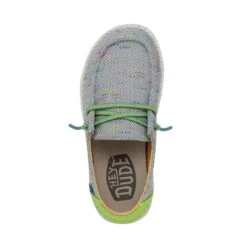 Wendy Youth Stretch - Glow Blu 13 Wendy Youth Stretch - Glow Blu -Heydude Store 40111 4MC WENDYYOUTHSTRETCH GLOWBLU LEFTTOP