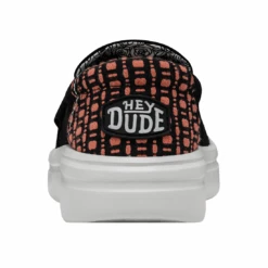 Heydude Hey Dude Misty Rise Black Palm -Heydude Store 40126 0DH MISTYRISE BLACKPALM LEFTBACK