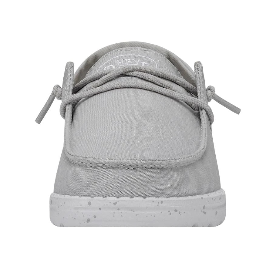Wendy Youth Slub Canvas - Light Grey 6 Wendy Youth Slub Canvas - Light Grey - Image 4