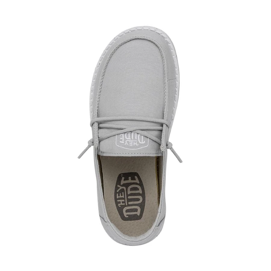 Wendy Youth Slub Canvas - Light Grey 8 Wendy Youth Slub Canvas - Light Grey - Image 6