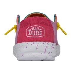 Wendy Toddler Slub Canvas - Color Block -Heydude Store 40144 9CI WENDYTODDLERSLUBCANVAS COLORBLOCK LEFTBACK 1
