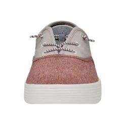 Conway Craft - Red White Blue -Heydude Store 40179 6WM CONWAYMCRAFTLINEN REDWHITEBLUE LEFTFRONT