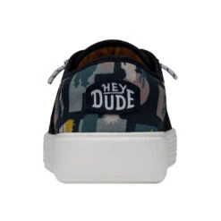 Conway Desert - Navy -Heydude Store 40392 410 CONWAYMDESERT NAVY LEFTBACK