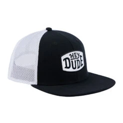 Trucker Cap - Black -Heydude Store 41004 001 TruckerHat Black Side