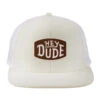 Trucker Cap - Cream 2 Trucker Cap - Cream -Heydude Store 41004 13R TruckerHat Cream Front