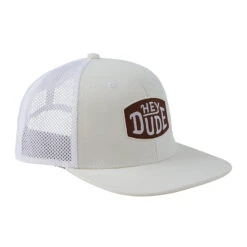 Trucker Cap - Cream -Heydude Store 41004 13R TruckerHat Cream Side