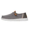 Wendy Washed Canvas - Grey -Heydude Store FW23 W 40297 030 WENDY WASHED CANVAS GREY LEFT PROFILE